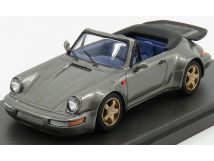 REMEMBER 1/43 ポルシェ 911 964 ターボ カブリオレ 開けっ広げ 1990 青みREMEMBER 1:43 PORSCHE 911 964 TURBO CABRIOLET OPEN 1990 BLUE INTERIOR