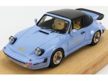 TAVARCO 1/43 ポルシェ 911 930 ターボ ブフマン カブリオレ 差しかためる 1980 ともし火青みTAVARCO 1:43 PORSCHE 911 930 TURBO BUCHMANN CABRIOLET CLOSED 1980 LIGHT BLUE
