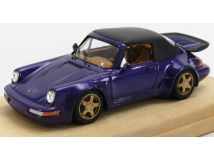 TAVARCO 1/43 ポルシェ 911 964 ターボ カブリオレ 1990 相撲取り草 メタリックTAVARCO 1:43 PORSCHE 911 964 TURBO CABRIOLET 1990 VIOLET MET