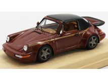 TAVARCO 1/43 ポルシェ 911 964 ターボ カブリオレ 1990 赤銅色 メタリックTAVARCO 1:43 PORSCHE 911 964 TURBO CABRIOLET 1990 BROWN MET