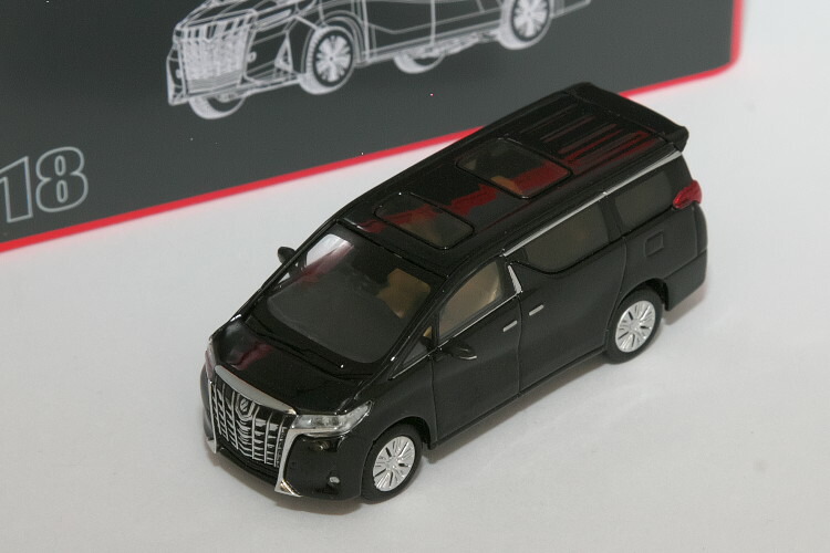 GCD KengFai 1/64 トヨタ アルファード ブラック 2019 TOYOTA Alphard