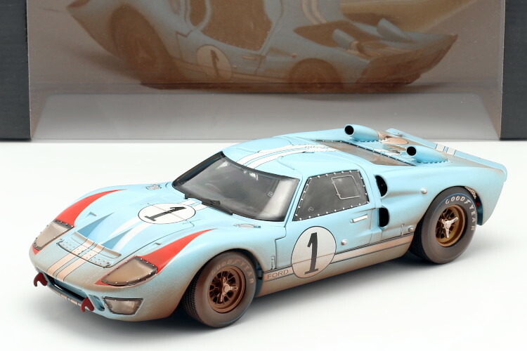 楽天市場】SHELBY COLLECTIBLES 1:18 1966 FORD GT 40 MKII #2 (BLUE