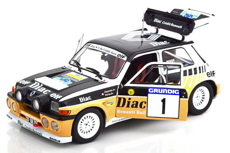 上質で快適 ソリド 1 18 ルノー 5 マキシ ターボ 1 ラリーデュヴァル 1986 Solido 1 18 Renault 5 Maxi Turbo No 1 Rally Du Var 1986 Chatriot Perin 半額品 1ripetrolina Com Br