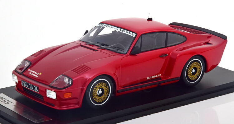 【昭和レトロ】ポルシェ930ターボ　1／18スケール ポルシェ930ターボが語る“湾岸の記憶”」ブラックバード、究極の1