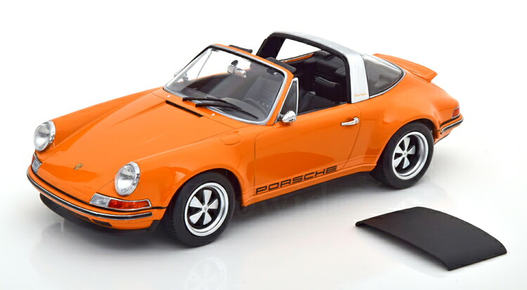 KK-SCALE 1/18 歌うたい 911 タルガ オレンジ色 750台制限事項 KK-Scale 1:18 Singer 911 Targa orange Limited Edition 750 pcs 乗り物のおもちゃ-ミニカー・トイカー-車