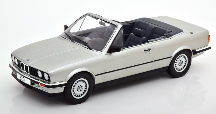 MCG 1/18 BMW 3続きもの E30 オープンカー 1985 しろがね色 \u003cBR\u003eMCG 1:18 BMW 3er Serie E30 Convertible 1985 silver
