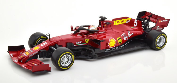【未開封品】ブラーゴ 1/18ミニカー ベッテル SF1000 burago (ブラーゴ) ミニカー 1/18 フェラーリ SF16-H