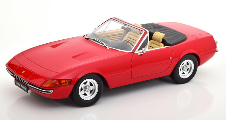 京商　1/18 Ferrari 365 GTB/4 レッド　デイトナ 前期型 KyoSho 1/18 FERRARI 365GT4 京商 フェラーリ レッド