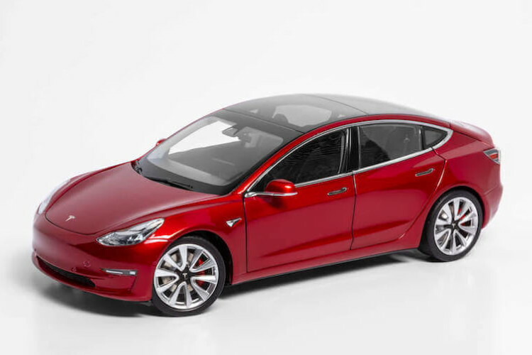 vip テスラ　モデルS レッド　1/64 ミニカー　赤　Tesla Amazon | 1/64 vip SCALE Model テスラ モデルS 333台限定