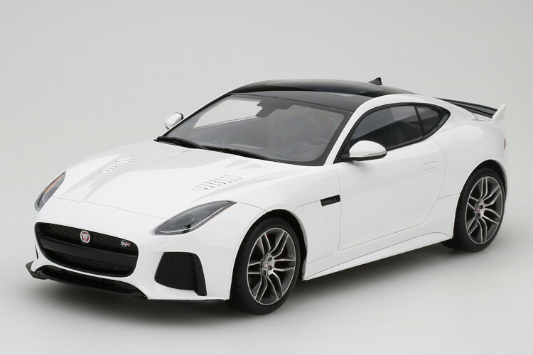 TOP SPEED 1/18 ジャガー F-type SVR 白いこと 999台押さえるTOP SPEED 1:18 Jaguar F-Type Svr Glaciar Blanco Limitado 999 Piezas