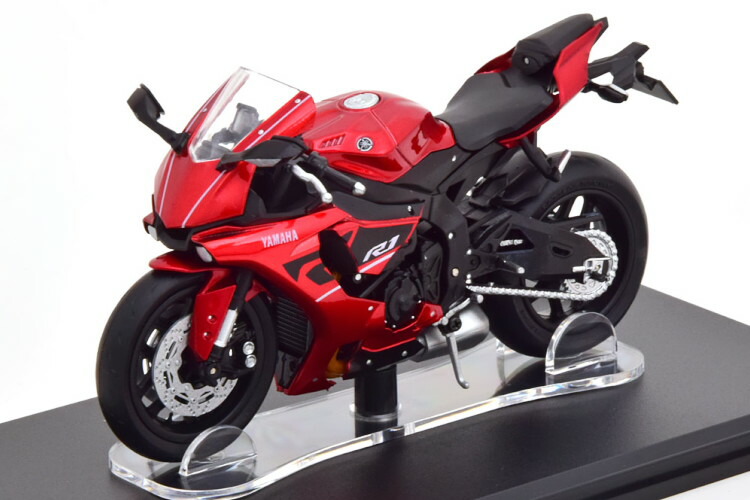 CM Model 1/18 ヤマハ YZF-R1 メタリックレッド CM Model 1:18 Yamaha YZF-R1 redmetallic