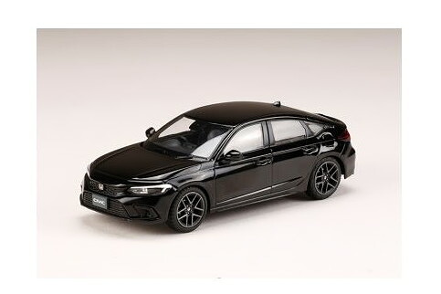 HJ43 1/43 ホンダ シビック 2021 ディスプレイモデル クリスタルブラック・パールHonda 1:43 CIVIC|Reowide モデルカー カタログ SHOP
