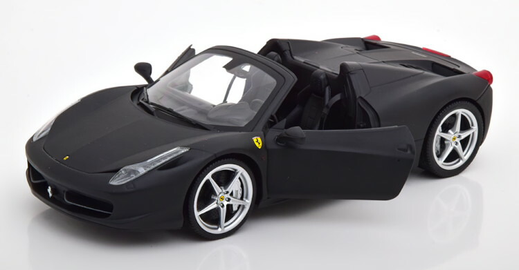 楽天市場】FERRARI フェラーリ 458 spider 黒(マットブラック