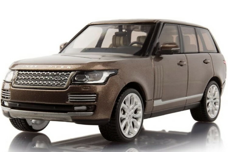 ランドローバー特注 1/43 レンジローバー ナラブロンズ Land Rover 1:43 RANGE ROVER BRONZE
