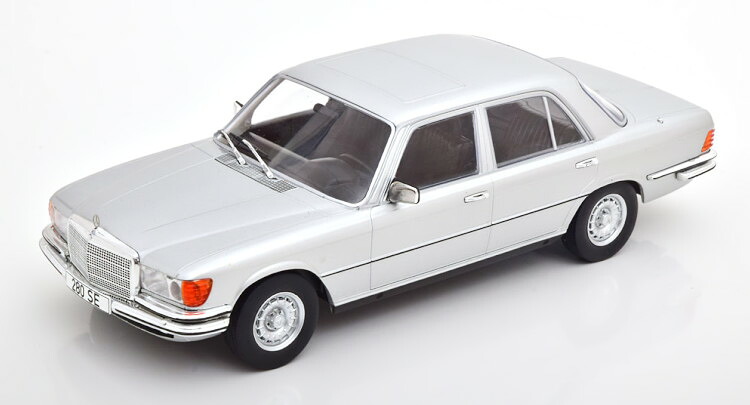 MCG 1/18 メルセデス 280 S W116 1972 シルバーMCG 1:18 Mercedes 280 SE W116 1972 silver｜Reowide モデルカー カタログ SHOP