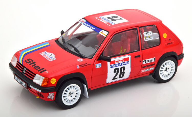 楽天市場】ソリド 1/18 プジョー 306 マキシ #2 Eifel Rallye