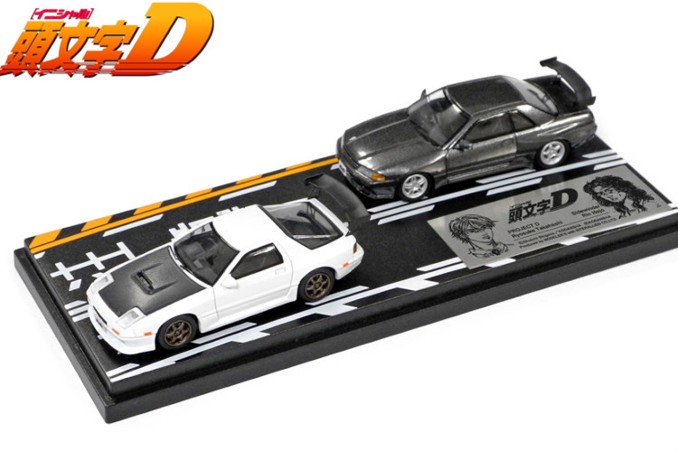 楽天市場】モデラーズ 1/64 頭文字D セットVol.1 藤原拓海トレノ AE86