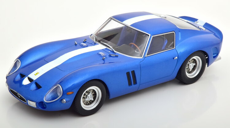 KK-Scale 1/18 フェラーリ 250 GTO 1962 ブルーメタリック KK-Scale 1:18 Ferrari 250 GTO 1962 bluemetallic