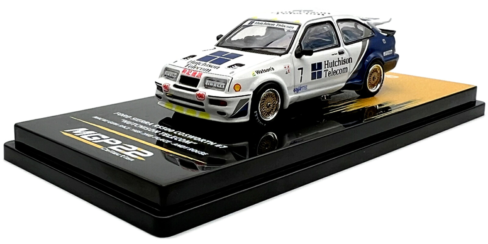 INNO64 1/64 フォード シエラ RS500 コスワース #7 ハチソンテレコム INNO64 1:64 Ford Sierra RS500 Cosworth #7 Hutchison Telecom