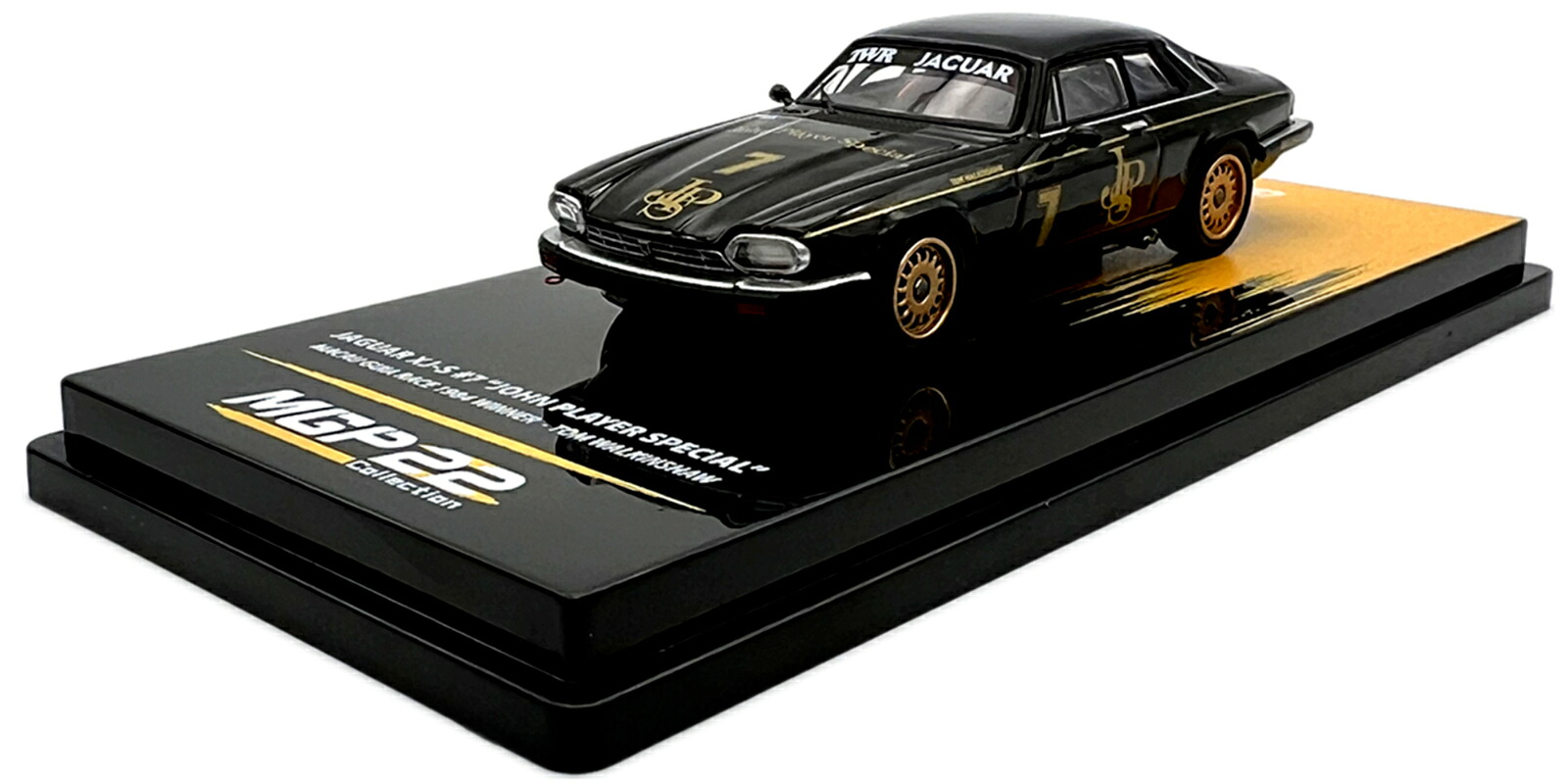 INNO64 1/64 ジャガー XJ-S #7 ジョンプレーヤー スペシャル JPS ブラック INNO64 1:64 Jaguar XJ-S #7 John Player Special JPS Black