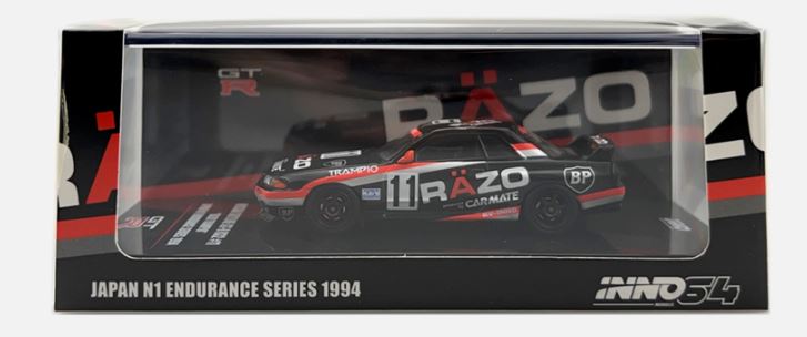 INNO64 1/64 日産 スカイライン GT-R R32 #11 レッツォ トランピオ INNO64 1:64 Nissan Skyline GT-R R32 #11 Razo Trampio