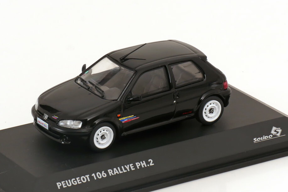 楽天市場】ソリド 1/43 プジョー 106 ラリー ホワイトSolido 1