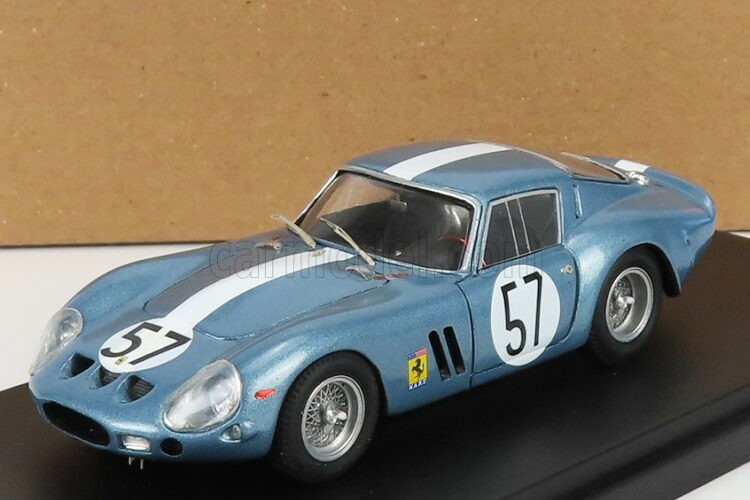 REMEMBER 1/43 フェラーリ 250 GTO 3.0L V12 クーペ ch.3223GT #57 400km ブリッジハンプトン 1962 エド・フーガスREMEMBER 1:43 FERRARI 250 GTO 3.0L V12 COUPE ch.3223GT N 57 400km BRIDGEHAMPTON 1962 E.HUGUS C.HAYES|Reowide モデルカー カタログ SHOP
