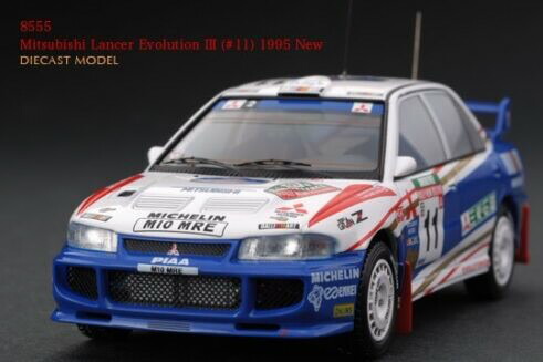 HPI RACING 1/43 三菱 ランサー エボ3 #11 ニュージーランドラリー 1995HPI RACING 1:43 Mitsubishi Lancer Evo3 #11 New Zealand Rally 1995｜Reowide モデルカー カタログ SHOP
