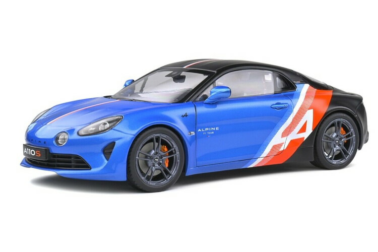 オットー Alpine A110 ブルー 1/18 ミニカー Y0960 2023 ALPINE A110 R RADICAL MATTE RACING BLUE 1:18 by SOLIDO
