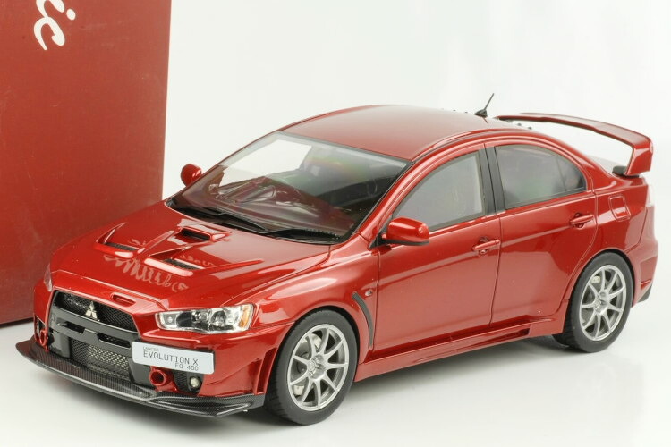 BM-CREATIONS 1/18 三菱 ランサー エボ X FQ400 RHD 2018 赤いこと\u003cBR\u003eBM-CREATIONS 1:18 MITSUBISHI LANCER EVO X FQ400 RHD 2018 RED