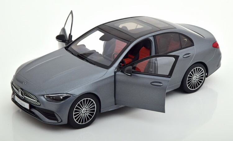 NZG 1/18 メルセデスベンツ C-クラス W206 2021 セレナイトグレー NZG 1:18 Mercedes-Benz C-Klasse W206 2021 selenite grey