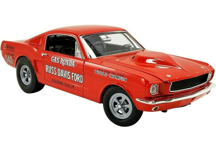 ACME 1/18 ジェラルド・r・フォード USA マスタング クーペ A / FX 屁っ放り ロンダ ラスデビッド ジェラルド・r・フォード 1965 1260台押さえるACME 1:18 FORD USA MUSTANG COUPE A/FX GAS RONDA RUSS DAVID FORD 1965 RED LIMITED 1260 ITEMS