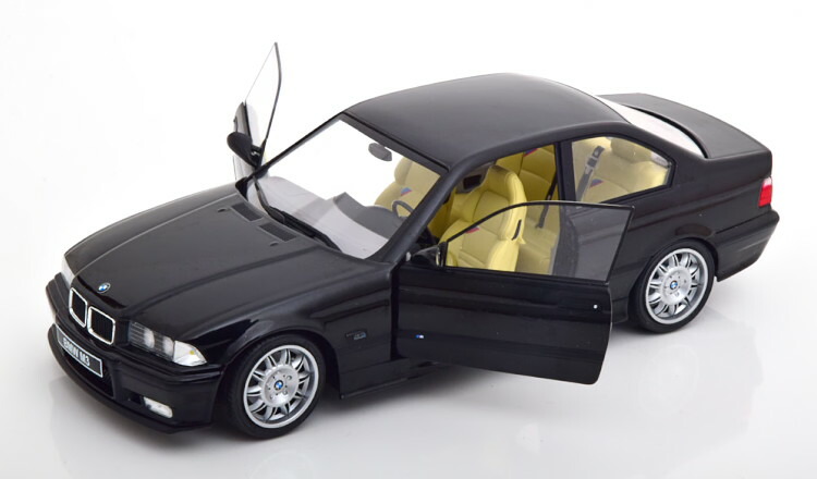 ソリド 1/18 BMW M3 E36 クーペ 1994 黒いことSolido 1:18 BMW M3 E36 Coupe 1994 black