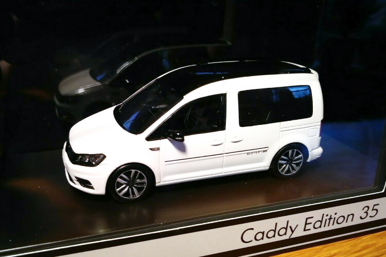 VW特注 1/43 フォルクスワーゲン キャディ エディション 35 2016 ホワイト VW 1:43 Caddy Edition 35 2016 white