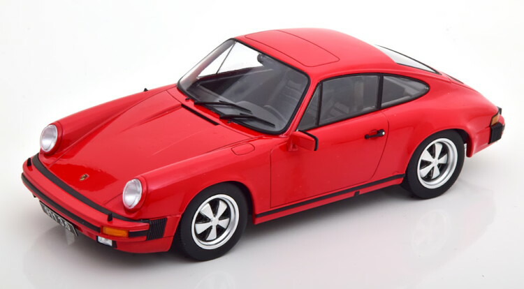 KKスケール 1/18 ポルシェ 911 3.2クラブスポーツ（1989） Kk-Scale 1/18 Porsche 911 Carrera 3.2 Club Sports 1989 Black