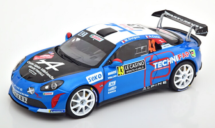 楽天市場】ソリド 1/18 アルピーヌ A110 ラジカル 2022年 マット