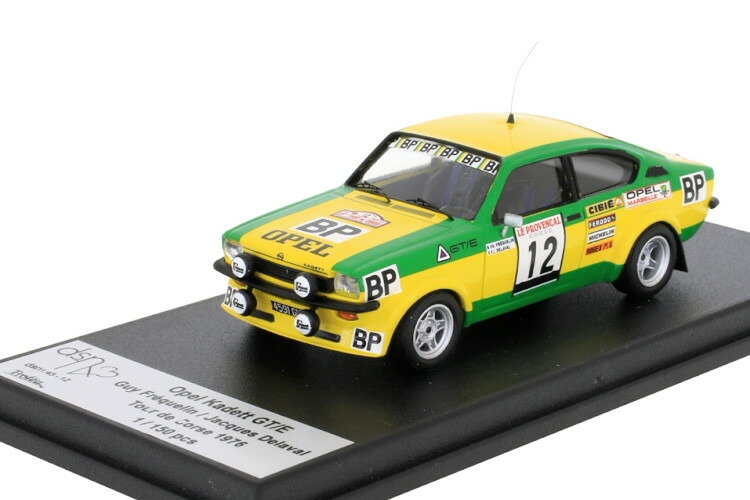 ミニカー　1/43 オペル カデット GT/E 1977年モンテカルロラリー 13位 Jerzy Landsberg / Marek Muszynski #16 [dsn49] Trofeu 1/43 オペル カデット GTE 1977 ポルトガル・ラリー