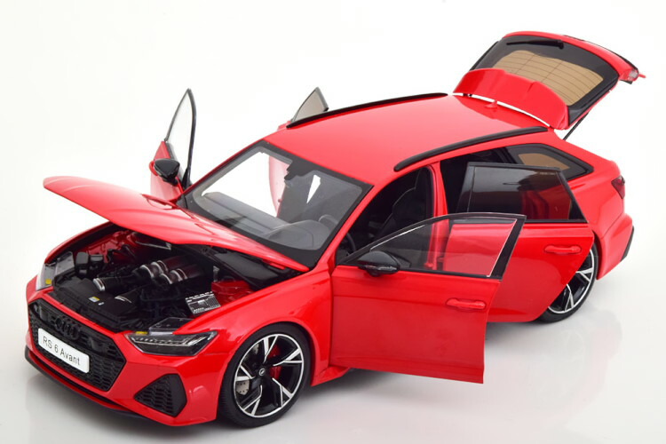 希少 1/18 KENGFAI ケンファイ アウディ RS6 京商 オートアート 楽天市場】Keng Fai 1/18 アウディ RS4 アバント 2020 シルバー