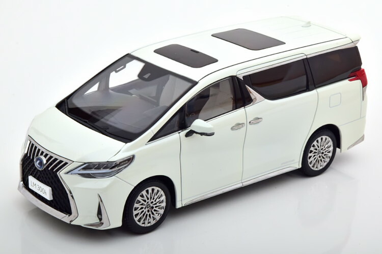 着払い1万円！LEXUS LM300h ホワイト ミニカー 1/43 着払い1！LEXUS LM300h ホワイト ミニカー 1/43