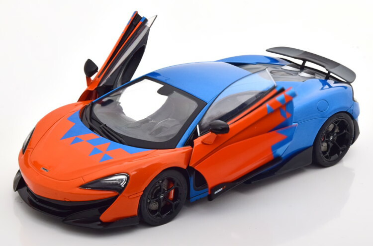 McLaren 600LT ミニカー 1/18 マクラーレン　ソリド Amazon | solido 1/18 McLaren 600LT 2018 オレンジ