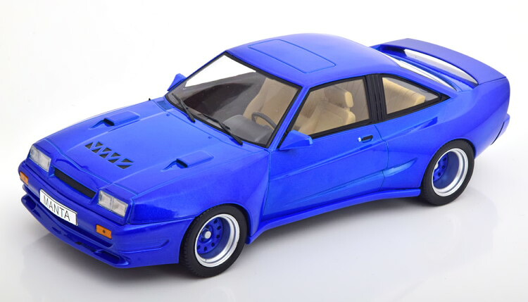 MCG 1/18 オペル マンタ B マティグ ブルーメタリックMCG 1:18 Opel Manta B Mattig bluemetallic｜Reowide モデルカー カタログ SHOP