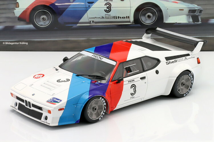 ベルク83 1/18 BMW M1 プロカー #3 M1 プロカー シリーズ 1979 ディディエ・ピローニWerk83 1:18 BMW M1 Procar #3 M1 Procar Series 1979 Didier Pironi｜Reowide モデルカー カタログ SHOP