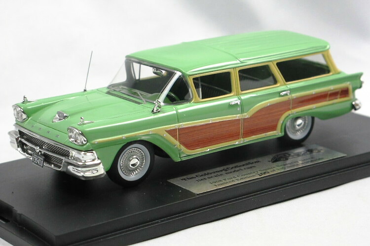ゴールドバーグ コレクション 1/43 フォード カントリー スクワイア ステーション ワゴン ウッディー 1958 グリーン Goldvarg Collection 1:43 Ford Country Squire Station Wagon Woodie 1958 Green