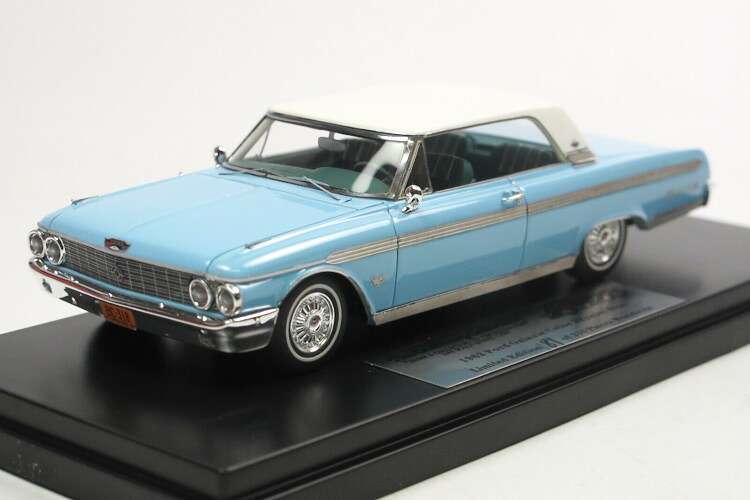 ゴールドバーグ 寄せ合わせ 1/43 ジェラルド・r・フォード 天の川 1962 スカイミスト 青みGoldvarg Collection 1:43 Ford Galaxie 1962 Skymist Blue