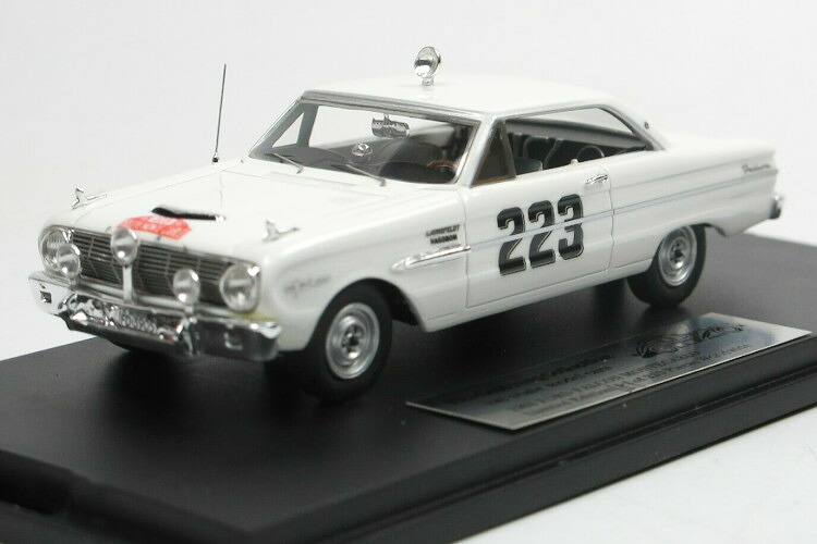 ゴールドバーグ 寄せ合わせ 1/43 ジェラルド・r・フォード ファルコン #223 ラリー モンテカルロ 1963Goldvarg Collection 1:43 Ford Falcon #223 Rallye Monte Carlo 1963 Ljungfeldt/H?g gbom