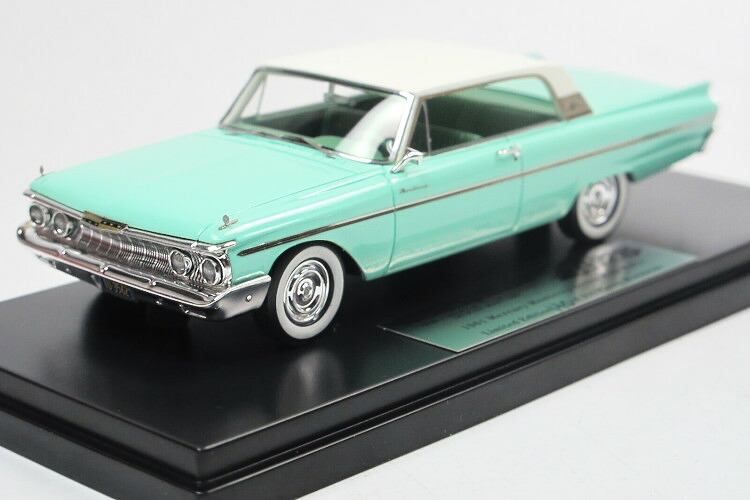 ゴールドバーグ 寄せ合わせ 1/43 水銀 モンお盆 1961 緑であること / 白いことGoldvarg Collection 1:43 Mercury Monterey 1961 green/white