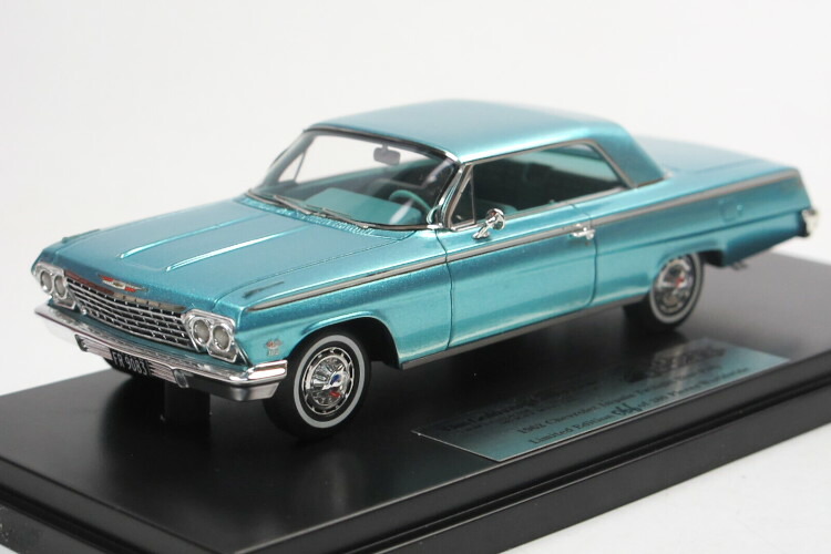 ゴールドバーグ コレクション 1 43 シボレー インパラ SS ハードトップ 1962 トワイライトブルーGoldvarg Collection 1: