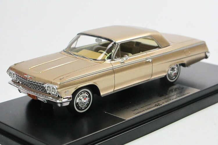 ゴールドバーグ 寄せ合わせ 1/43 シボレー インパラ 1962 ゴールドGoldvarg Collection 1:43 Chevrolet Impala 1962 Anniversary Gold Poly