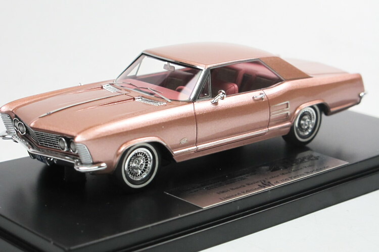 ゴールドバーグ 寄せ合わせ 1/43 ビュイック リビエラ 1963 サクラ色Goldvarg Collection 1:43 Buick Riviera 1963 Rose Mist Poly pink