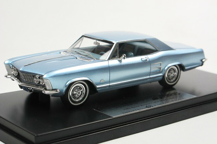 ゴールドバーグ 寄せ合わせ 1/43 ビュイック リビエラ 1963 青みGoldvarg Collection 1:43 Buick Riviera 1963 Marlin Blue